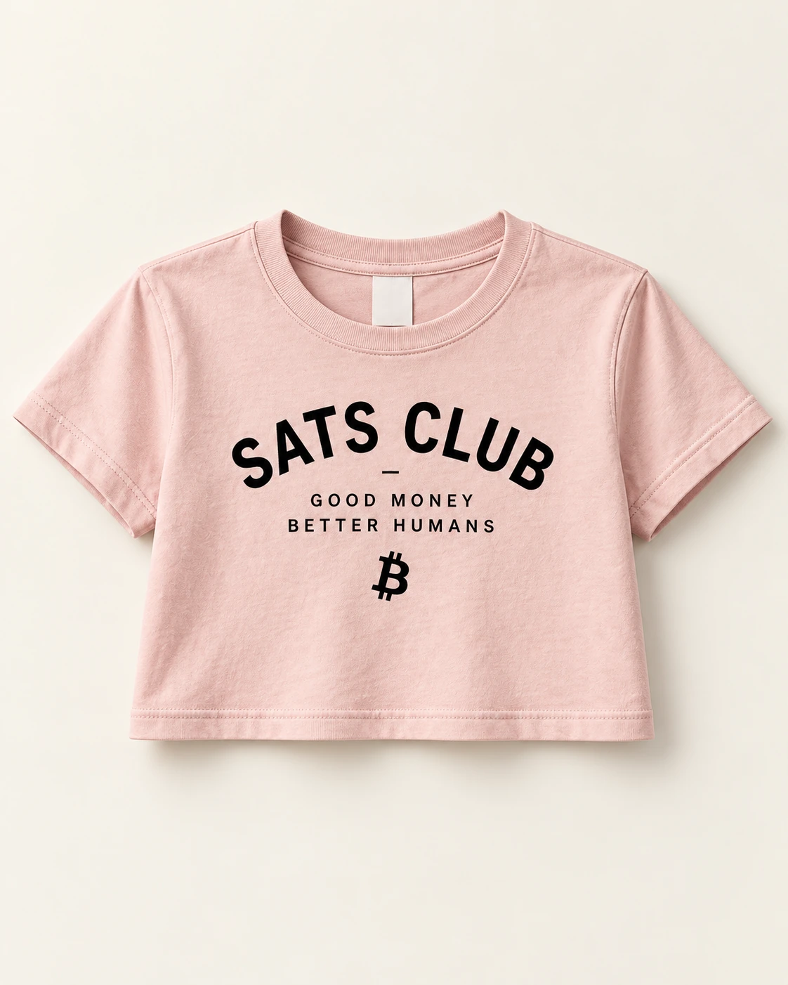 AI concept — Women’s Sats Club Training Crop — Pink