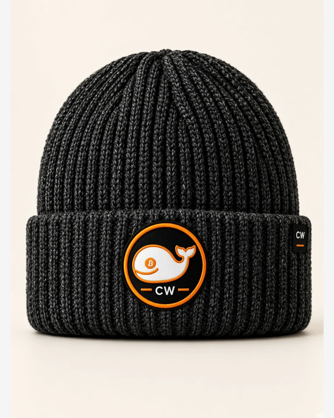 AI concept — CW Badge Beanie — Charcoal