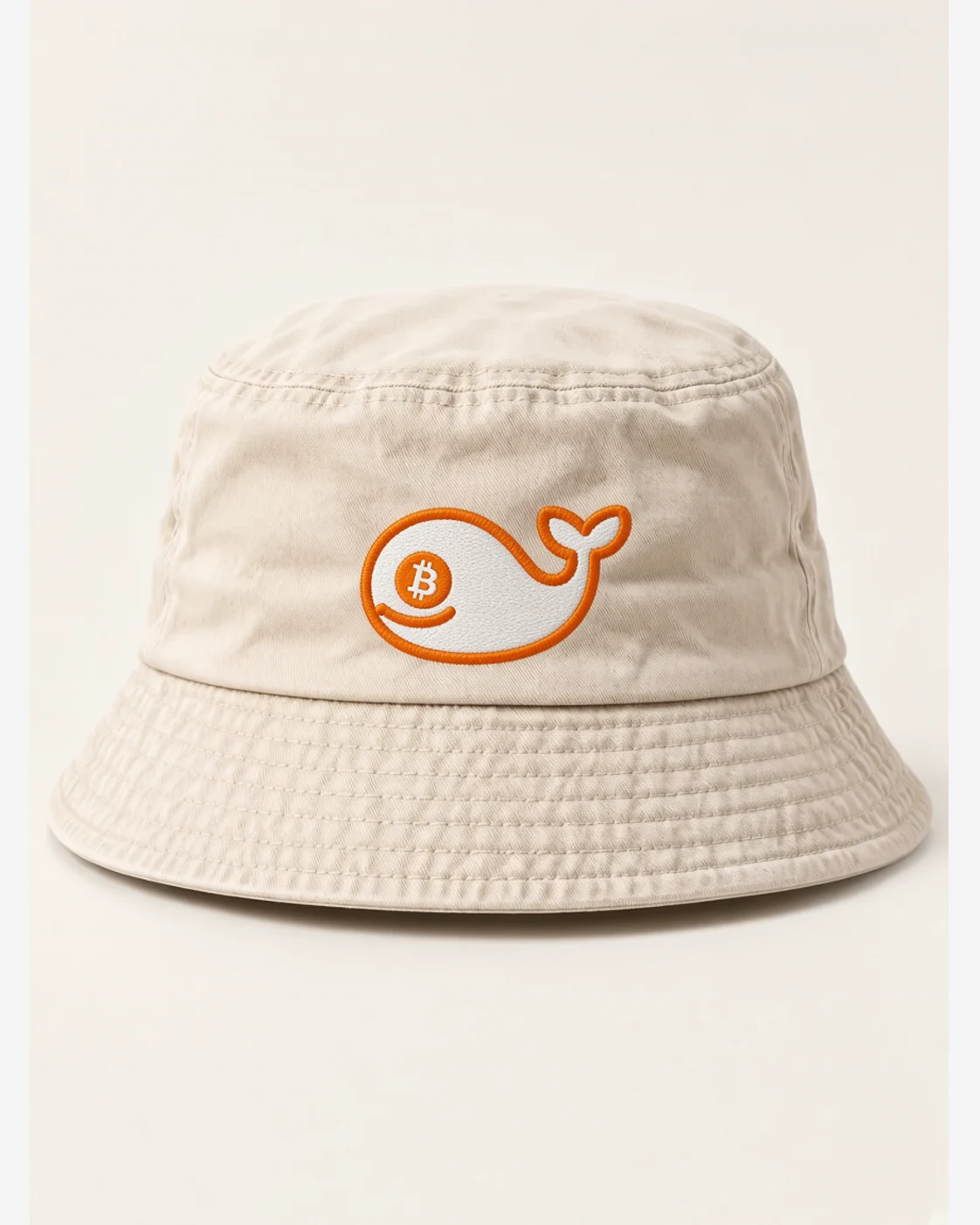 AI concept — Chunky Whale Bucket Hat — Bone