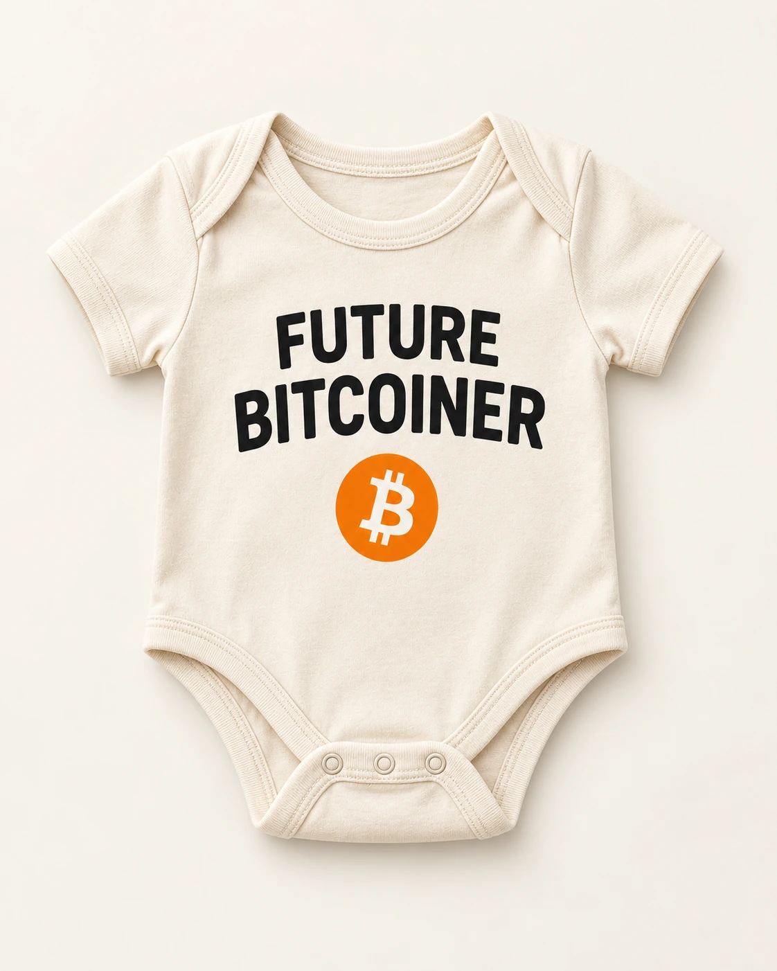 AI concept — Future Bitcoiner Bodysuit — Bone