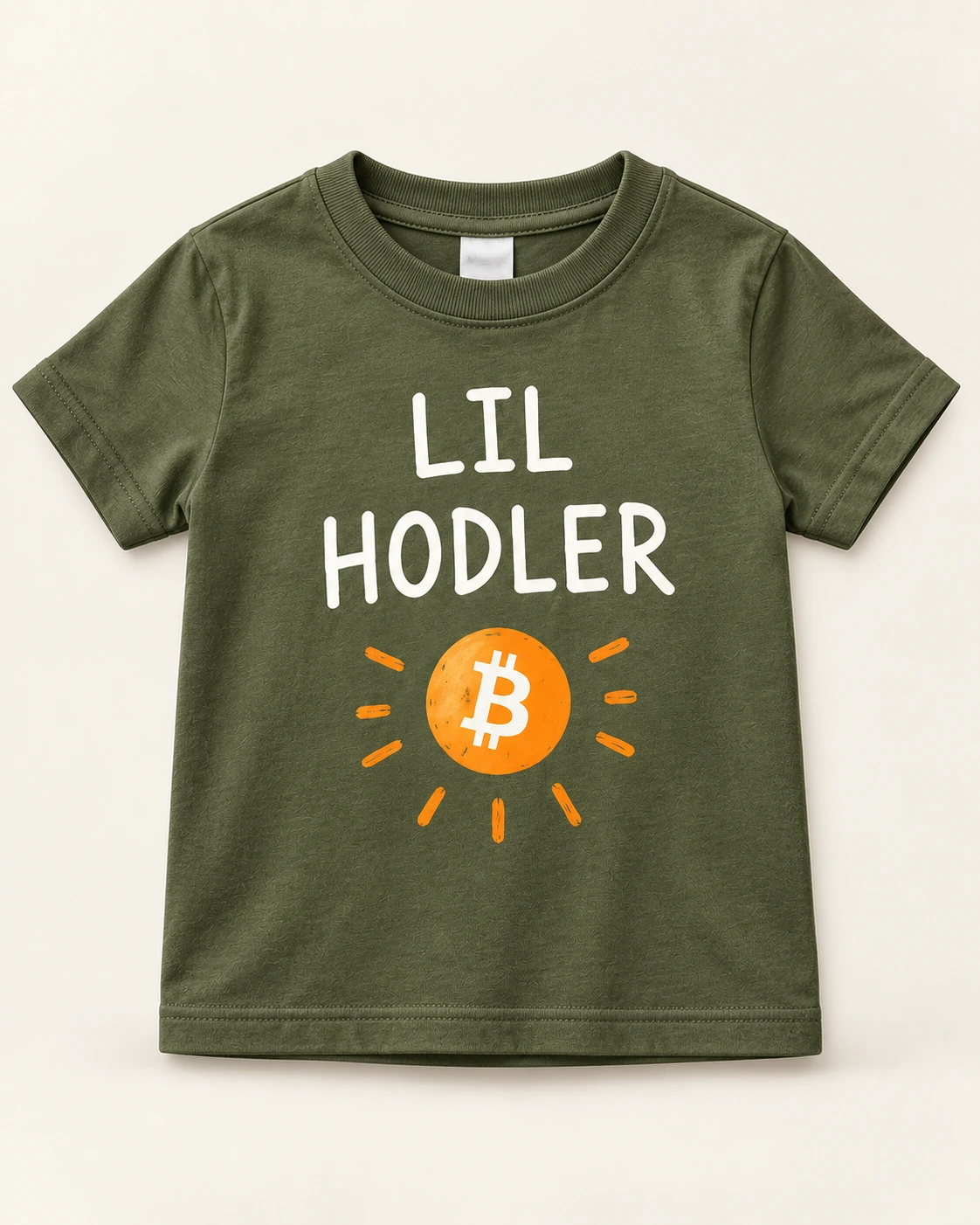 AI concept — Lil HODLER Tee — Olive