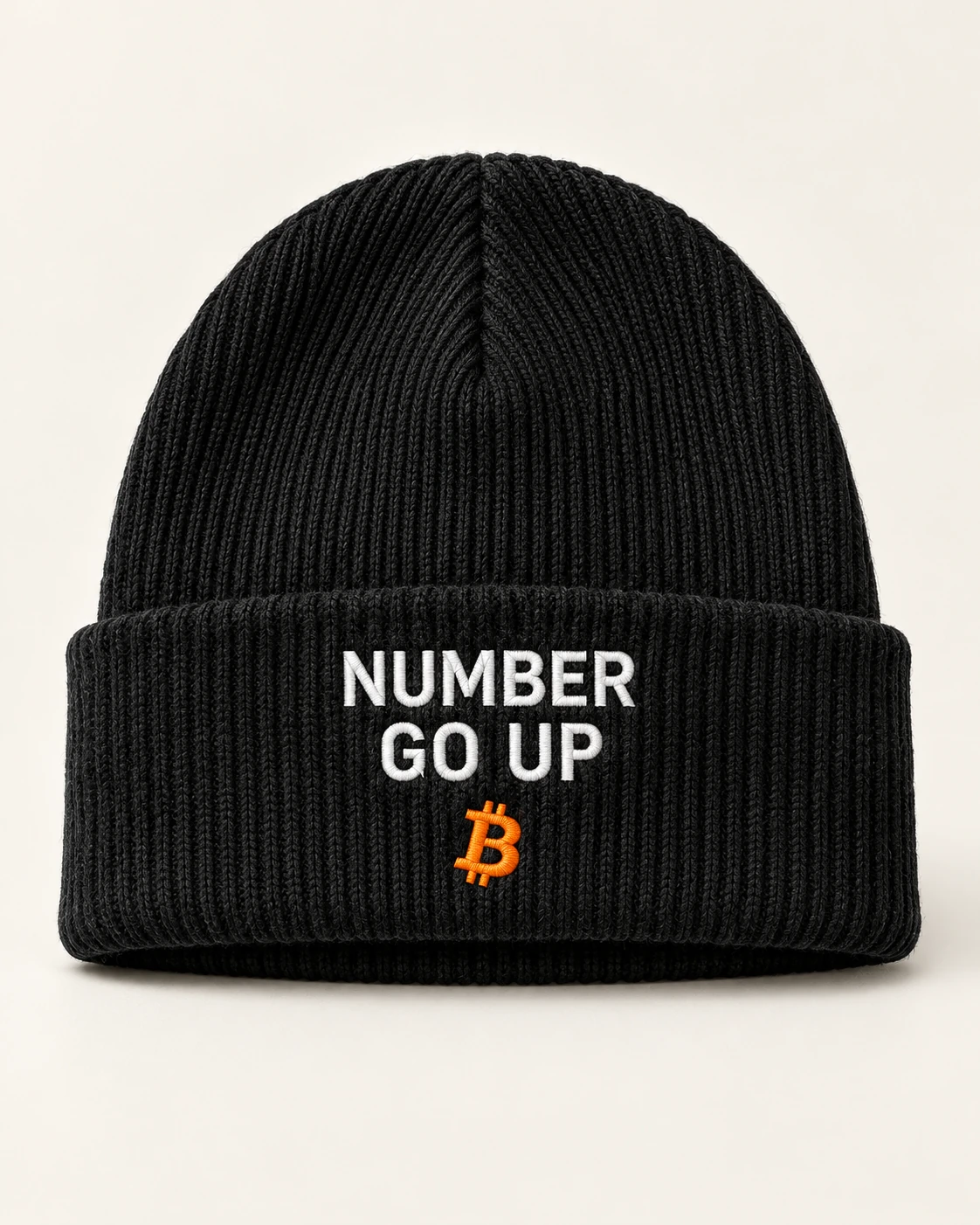 AI concept — Number Go Up Beanie — Black