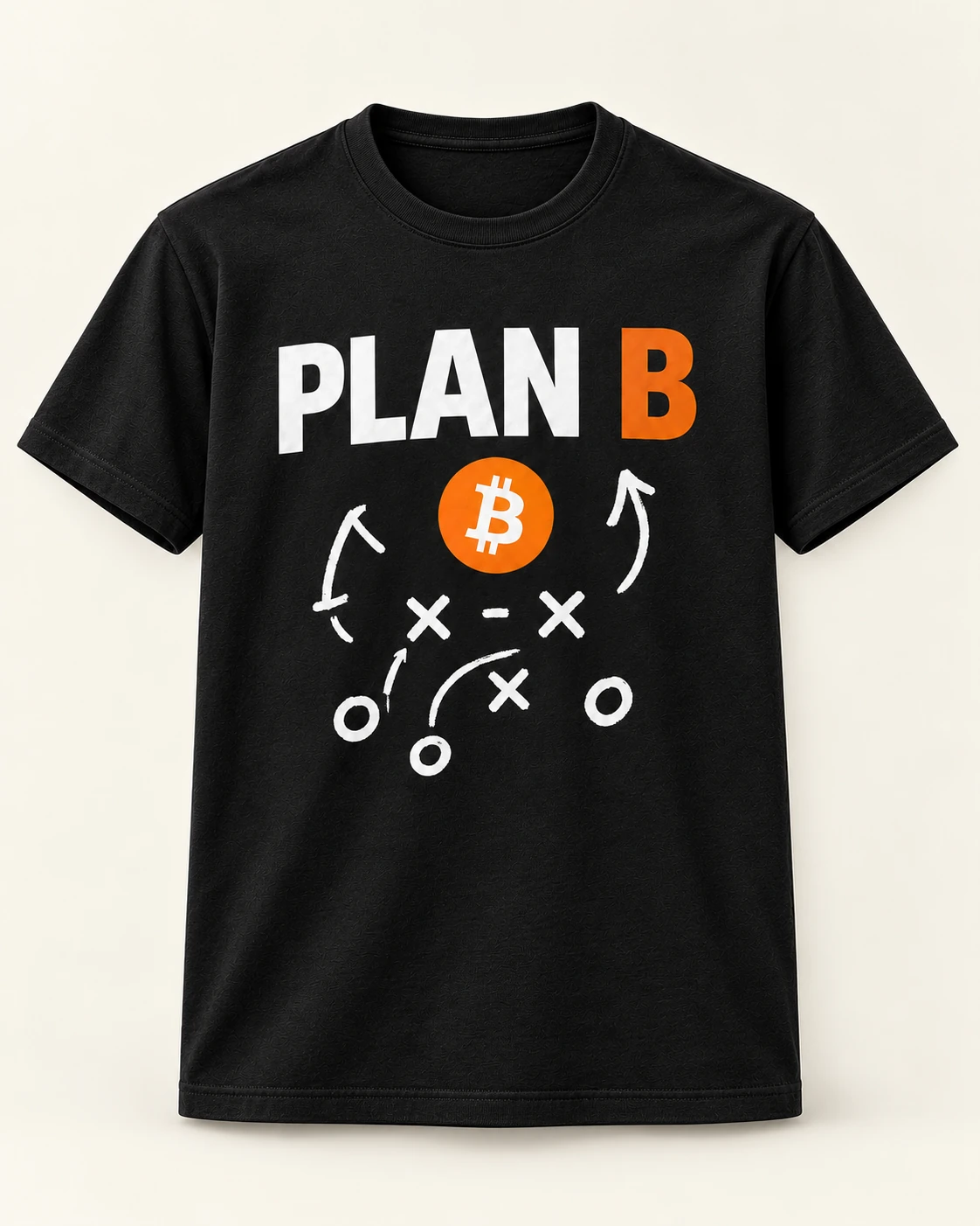 AI concept — Plan B Tee — Black