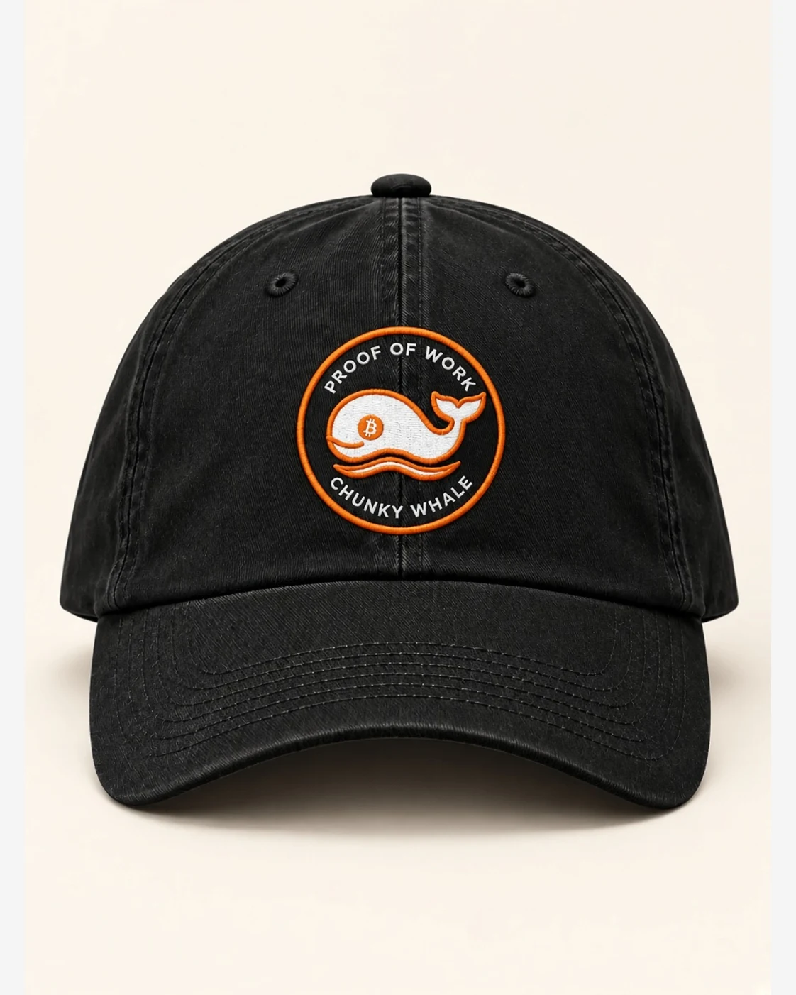 AI concept — Proof of Work Cap — Black