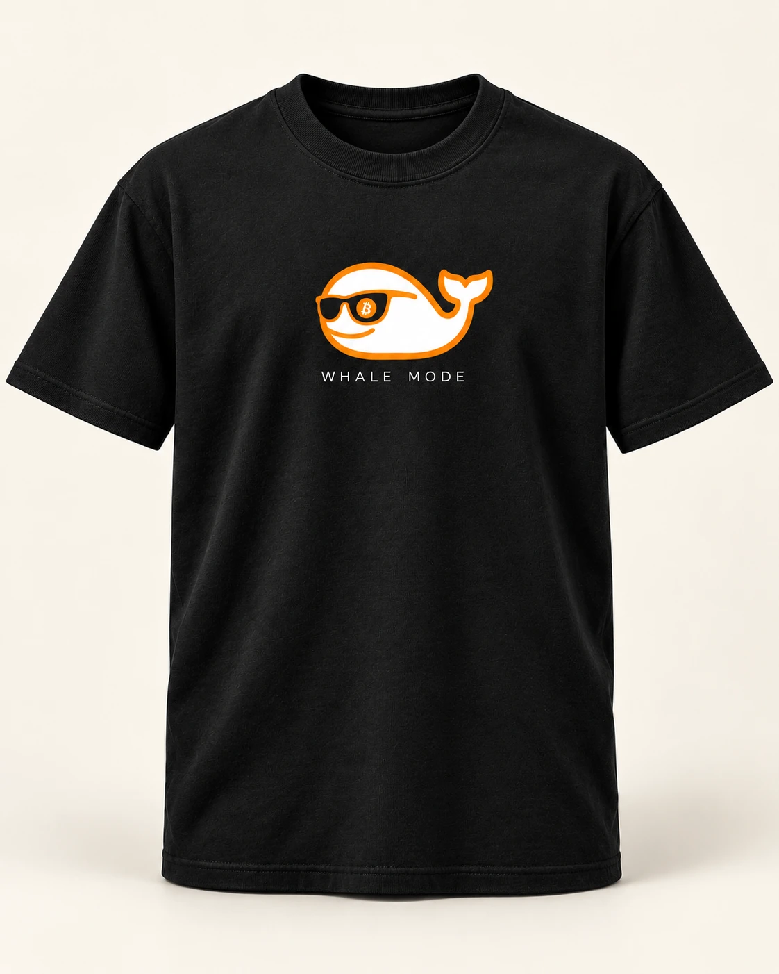 AI concept — Whale Mode Tee — Black