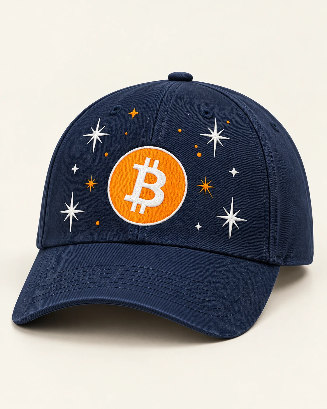 AI concept — The Orange Star Cap — Navy